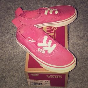 Pink slip on Vans